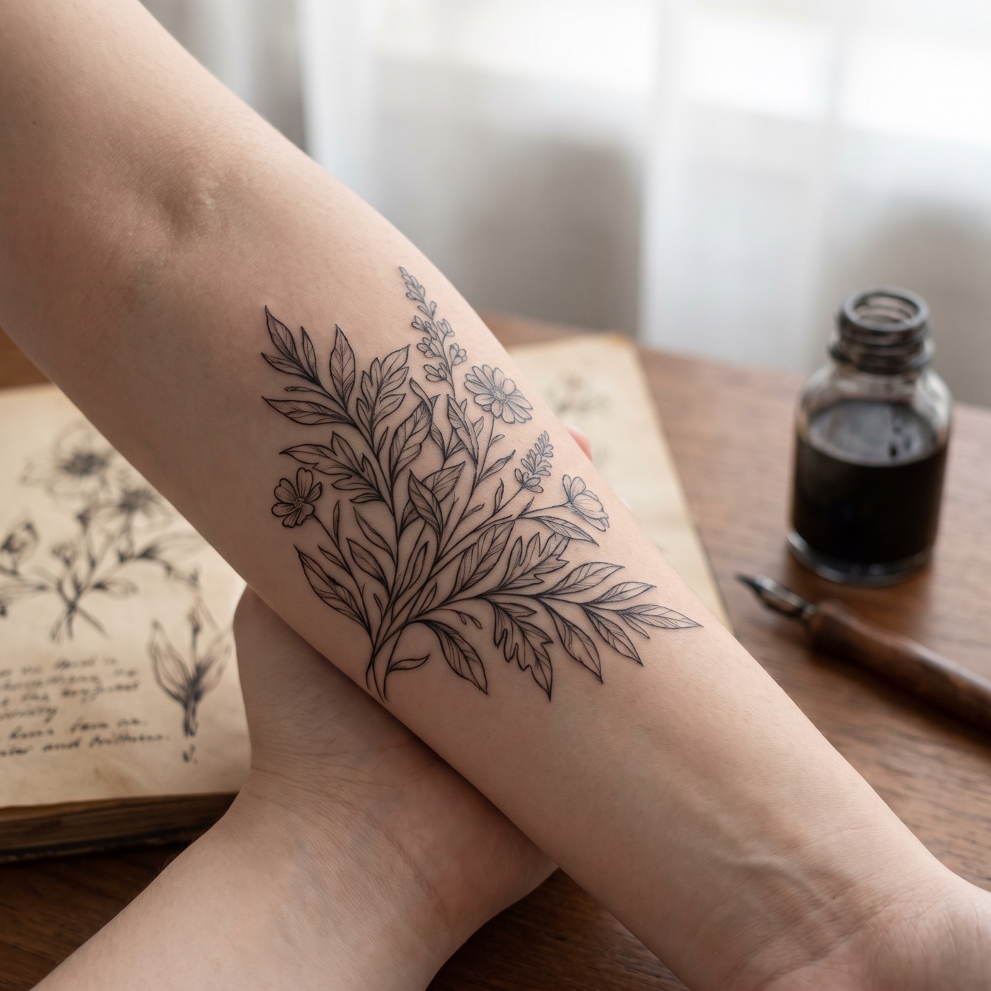 Tattoo work at San Tattoo Studio 叁刺青